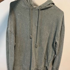 Acid wash hoodie
